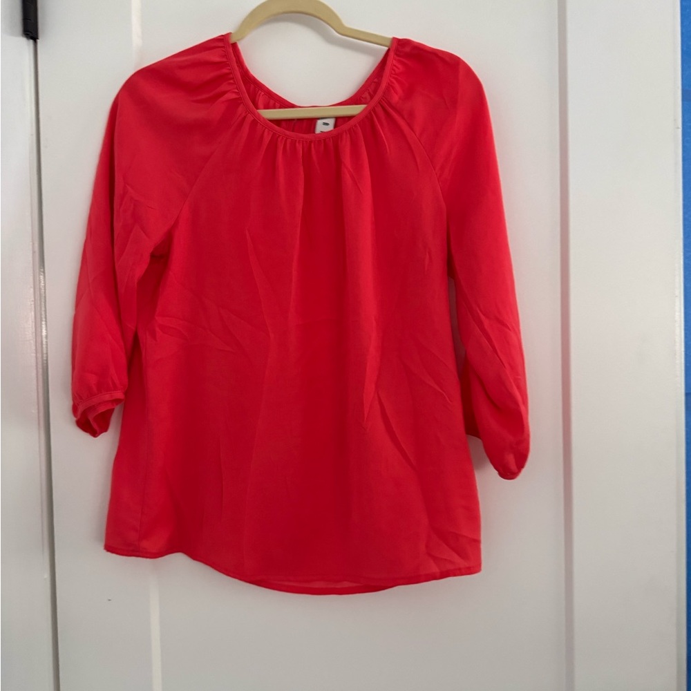 Old Navy Women's Coral Blouse